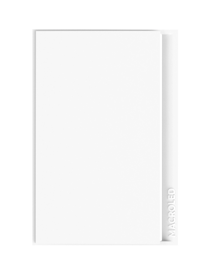 Llave 1 punto smart Tokio Macroled blanco